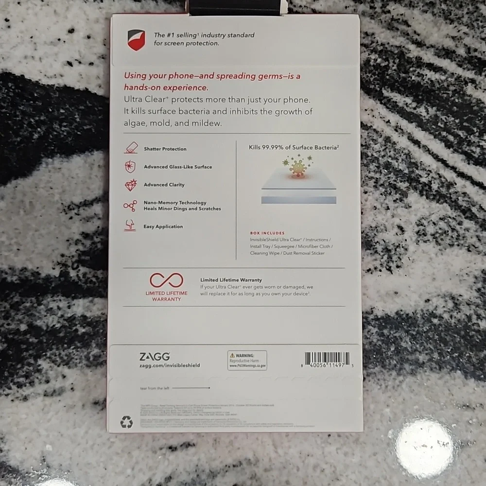 Zagg Invisible Shield S20 Ultra Screen Protector